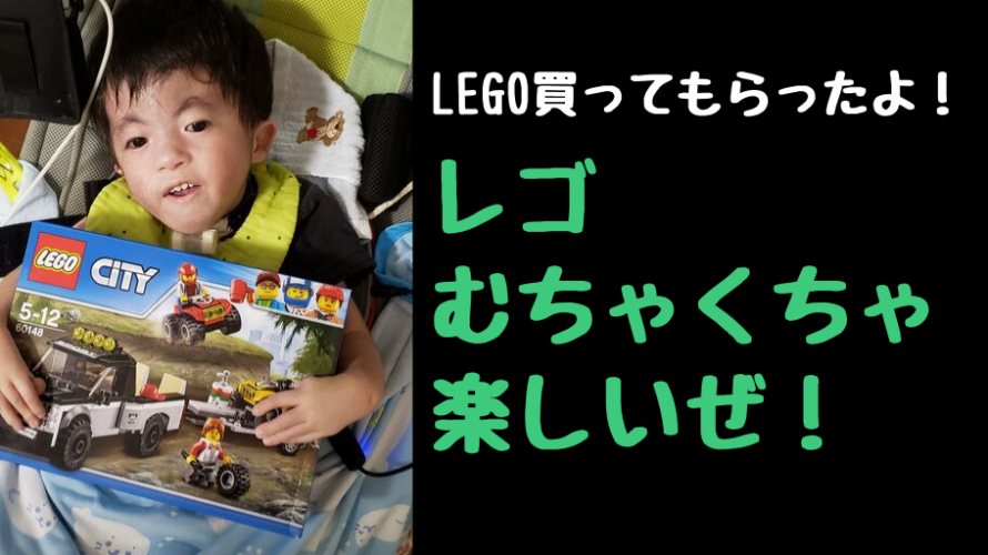 LEGO買ってもらったよ!レゴむちゃくちゃ楽しいぜ!